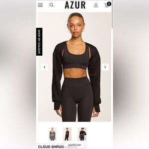 Azur Fit Cloud Shrug